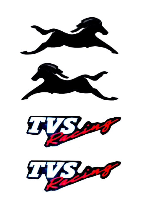 TVS Horse Logo Sticker | TVS Racing Sticker